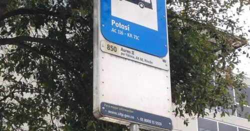 PARADERO SITP BARRIO POTOSI  237A03